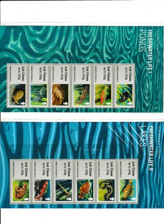 2 Presentation Packs From 2013 Post & Go Ponds & Lakes Fish Ft11/12