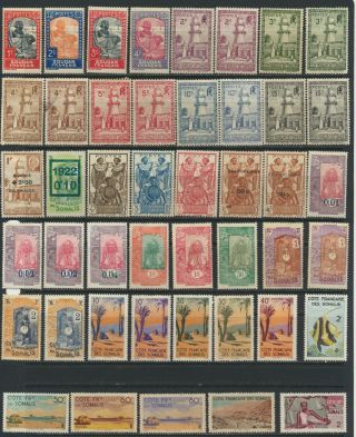 French Somalia Stamps - Singles - & - Lot A - 78