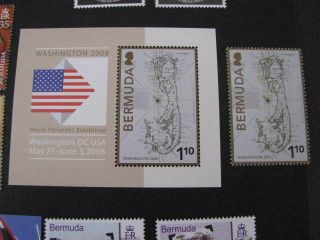Bermuda Stamp 5 Sets Never Hinged Lot P CV $40.  00, 5