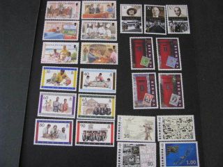 Bermuda Stamp 5 Sets Never Hinged Lot A