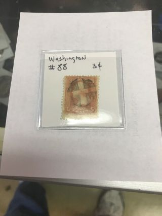 Washington Scott 88 3 Cent Stamp