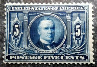 Buffalo Stamps: Scott 325 Louisiana Purchase,  H/og & F/vf,  Cv = $70