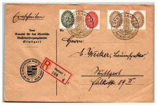 Germany 1931 Stuttgart Philatelic Event Cover / Cancel / Light Fold - Z13904