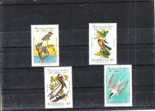 Barbuda 1985 Bird Set Mnh Vf