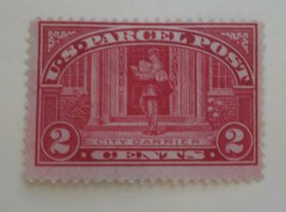 Us Scott Q2 Parcel Post 1913 Stamp