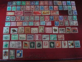 East Germany - 99 X East German Stamps (9) - All Different