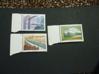 China 1979 Railway Construction Set Stamps With Borders