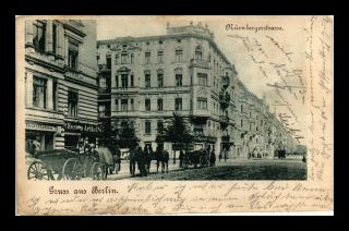 Dr Jim Stamps Nurembergerstrasse Berlin Germany Street View Postcard