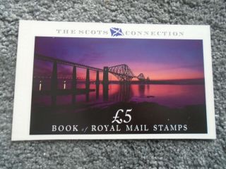 Royal Mail Prestige Booklet - 1989 The|scots Connection Dx10