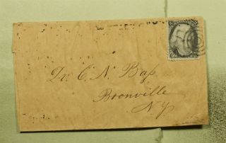 Dr Who Fancy Cancel Blackjack Wrapper To Boonville Ny E49411