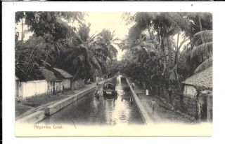 Malaya Straits Ceylon Postcard 4c Rate Penang Cancel To Uk