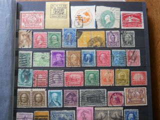Old Group Of 200 All Different U.  S.  Issues Of Late 1800 