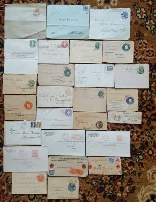 Stamps Covers Worldwide Postal History Lot Qv/11