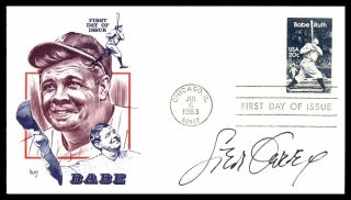Mayfairstamps Us Fdc 1983 Babe Ruth Marg Autographed First Day Cover Wwb33507