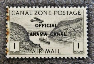 Nystamps Us Canal Zone Stamp Co7 Og H $20