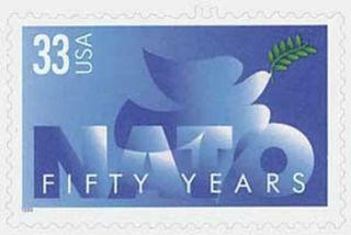 3354 - Nato 50th Anniversary - Us Stamp