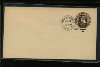 Us U481 On First Day Cancel Cover 1925 Ms0525
