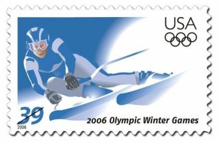 2006 39c Turin,  Piedmont,  Italy Winter Olympics Scott 3995 F/vf Nh