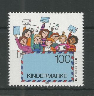 Germany 1997 For Us Children Sg,  2781 U/mint Lot 1272b