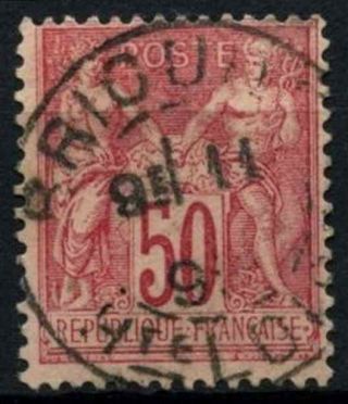 France 1877 - 90,  50c Rose Type Ii D50722
