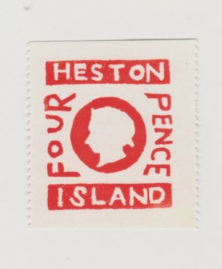 Heston Island 1953 Fantasy Modern Classic British Islands Bogus Local Coronatio