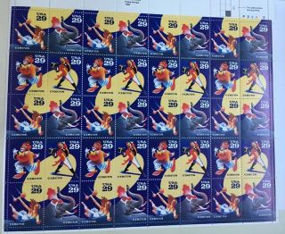 1992 Us Postage Stamps 1 Sheet Scott 2750 - 2753 Circus.  29 X 40 = $11.  60 Mnh