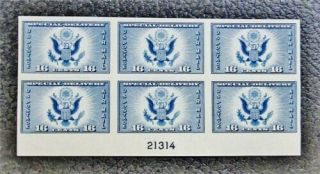 Nystamps Us Plate Block Stamp 771 H Ngai P Block Of 6 $55