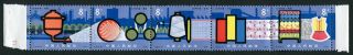 China 1978 Chemical Industry - Strip Of Five - Mnh Og Vf/xf Complete Folded