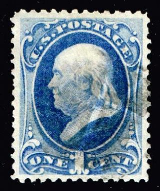 Us Stamp 156 1c 1873 Continental Bank Note Stamp