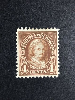 Gandg Us Stamps 556 Martha Washington 4c H Og ($17.  50)