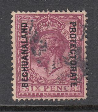 Bechuanaland Protectorate 1913 - 24 Kgv 6d Sg 81 Cv £29