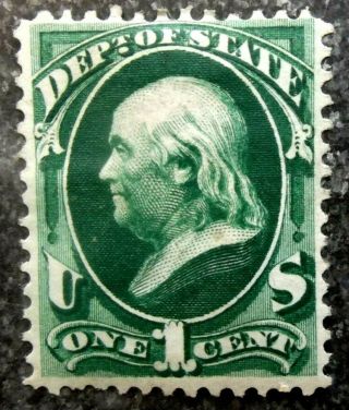 Buffalo Stamps: Scott O57 State Dept Official,  Mh Part Og & Vf,  Cv = $280