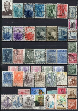 Belgium Mixed Era Mixed,  Stamps As Per Scan (7331)