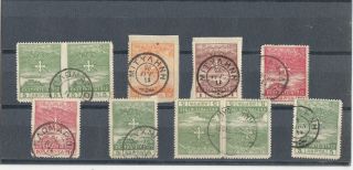 Greece.  1912 - 14 A Special Lot Campaign With Cancels Metelin.  Lesvos