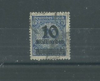 Germany 1923 10 - 20 Mi 335b Cv 120 Euro