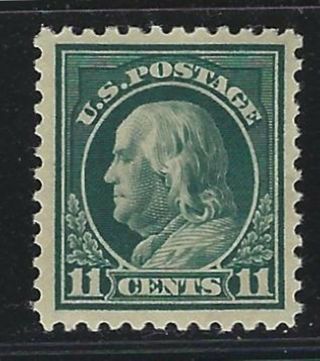 1917 U.  S.  Scott 511 - 11c Perf 11 Benjamin Franklin Stamp - Mnh