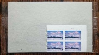 4374 - 42¢ Alaska Statehood Issue Plate Block Of 4 Stamps 2009 Mnh