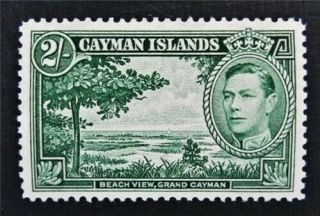 Nystamps British Cayman Islands Stamp 109 Og H $30