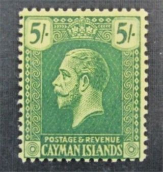 Nystamps British Cayman Islands Stamp 62 Og H $29
