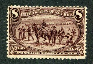 1898 U.  S.  Scott 289 Eight Cent Trans - Mississippi Expo Stamp Hinged
