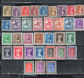 Luxembourg Europe Stamps & Hinged Lot 769