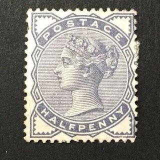 1883 Queen Victoria 1/2d Slate Blue Lt Hinged