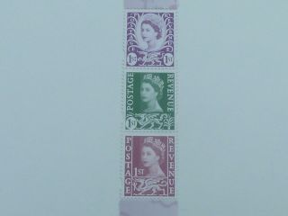 Scarce Wales 2008 50th Anniv 2nd Issue Ex Booklet Regionals W144/145/146 Mnh