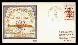 Dr Who 1965 Uss Mariano G.  Vallejo Navy Submarine Launch C123845