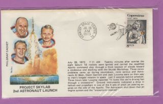 Usa Space Cover,  Skylab 2,  Posted Kennedy Space Center July 1973 (6176