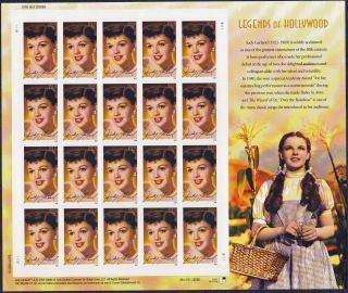 Us Stamps 4077 - Judy Garland - Pane Of 20 - Mnh - 2006 - B9051