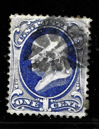 Hick Girl Stamp - Classic U.  S.  Sc 182 Franklin,  Issue 1879 Y985