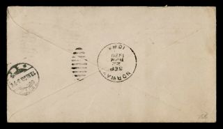 DR WHO 1920 NORWAY IA REGISTERED UPRATED STATIONERY TO GERMANY e39931 2