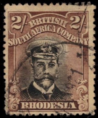 Southern Rhodesia 12 (sg12) - King George V " Brown And Black " (pa13948) $20