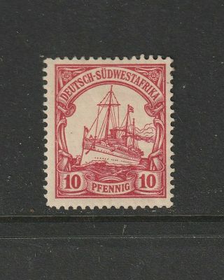 German South West Africa Stamp 14,  Kaiser 